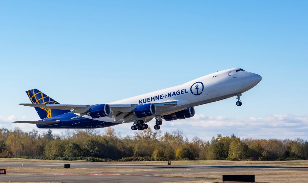 Skupina Kuehne+Nagel převzala od Atlas Air svůj první Boeing 747-8 Freighter „Inspire“