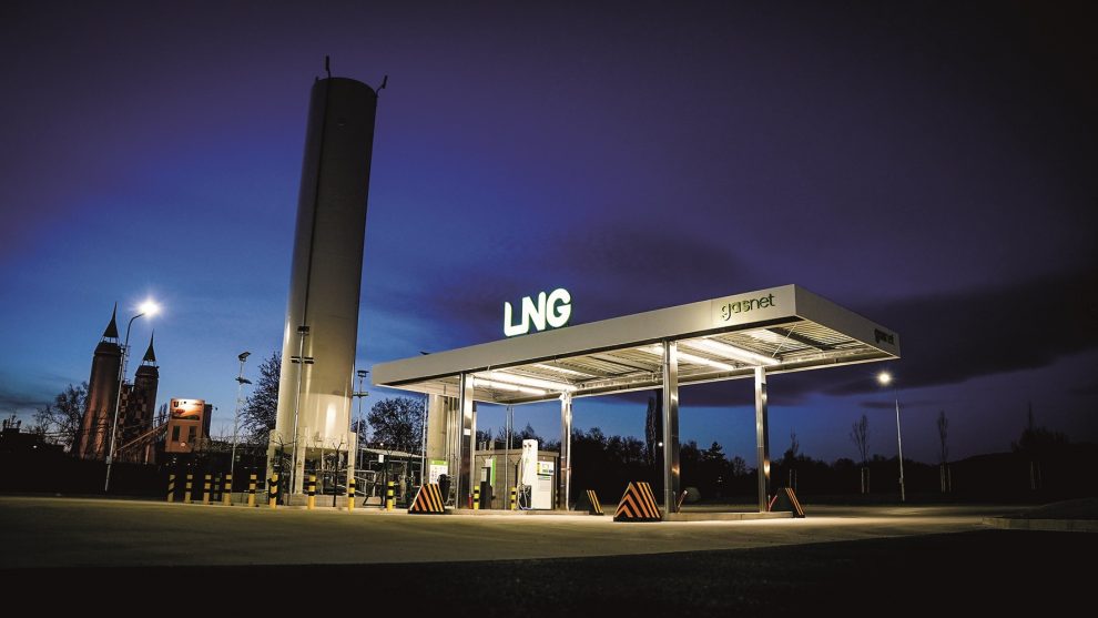 LNG od GasNetu snižuje emise v nákladní dopravě