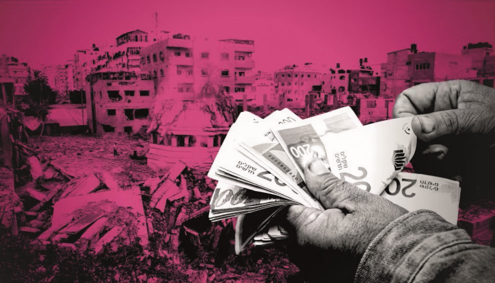 Jak dostat ze severu Gazy 900 tisíc bankovek